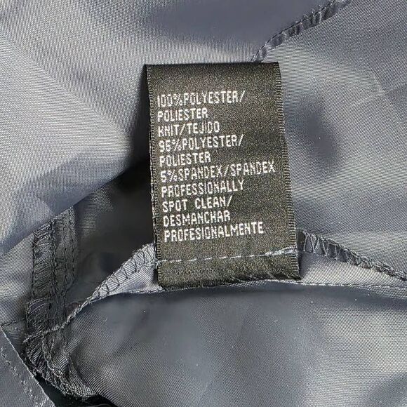 SLNY Black Grey Sequined Cocktail Dress Women’s 24W - Picture 8 of 10